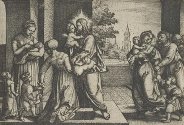 Christus en de kinderen