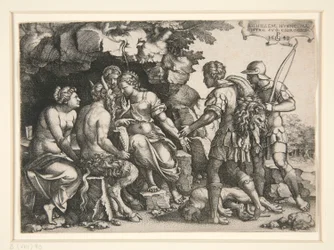 Thetis en Chiron
