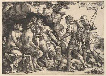 Thetis en Chiron