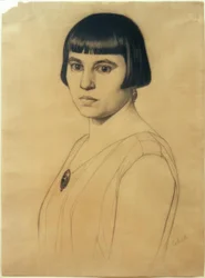 Portret Elisabeth Scholz