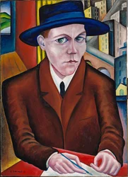 Portret van Oskar Maria Graf