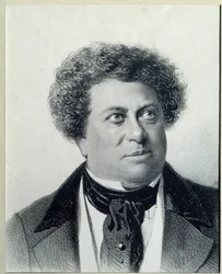 Portret van de auteur Alexandre Dumas (1802-1870)
