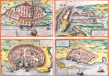 Cagliari, Malta, Rhodos, Famagusta, Italië, Malta, Griekenland, Cyprus