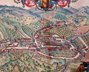 Uitzicht op Serravalle Scrivia