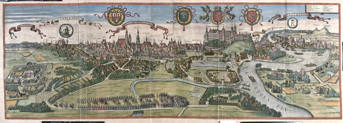 Krakau, Polen (gravure)