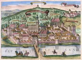 Przemysl, Polen (gravure)