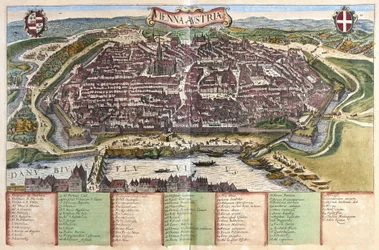 Wenen, Oostenrijk (gravure)