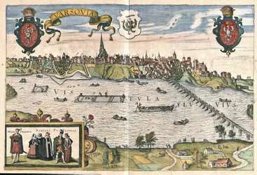 Warschau, Polen (gravure)
