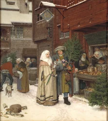 De Kerstmarkt, 1872