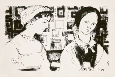 Jane Austen (1775-1817) en Charlotte Bronte (1816-55) - een denkbeeldige ontmoeting