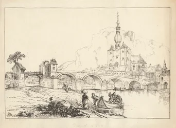 Dinant, nr. 1: Zuidwestelijk uitzicht