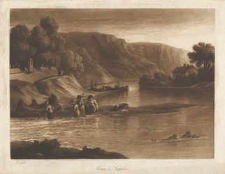 Maas en Samber, vanaf de Poort van de Samber