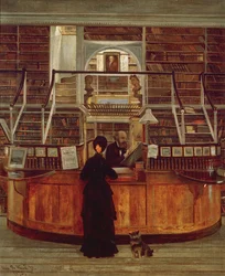 Philadelphia Bibliotheek, 1875