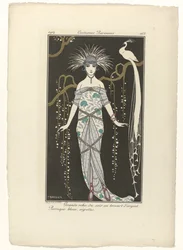 Journal des Dames et des Modes, Costumes Parisiens, 1914, No. 168: Grande robe du soir
