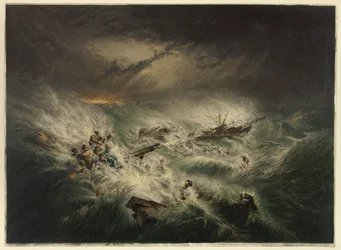Het Wrak van de Reliance (12 november 1842)