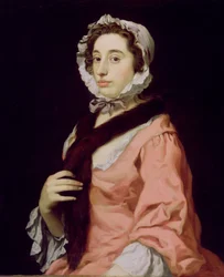 Een onbekende vrouw, genaamd Peg Woffington
