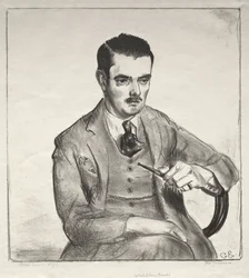 Portret, Louis Bouché