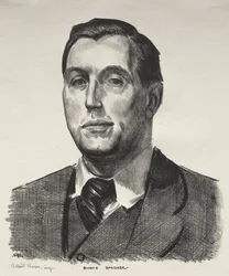 Portret van Eugene Speicher, tweede steen