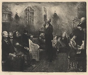 Gebedsbijeenkomst, Eerste Steen