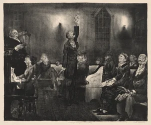 Gebedsbijeenkomst, tweede steen