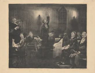 Gebedsbijeenkomst, tweede steen