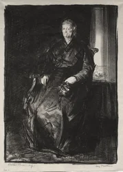 Studie van mijn moeder, Eerste steen