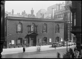 Unitarische kapel, Cross Street, Manchester, 1940