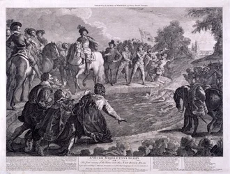 New River Head, Finsbury, Londen, ca. 1740