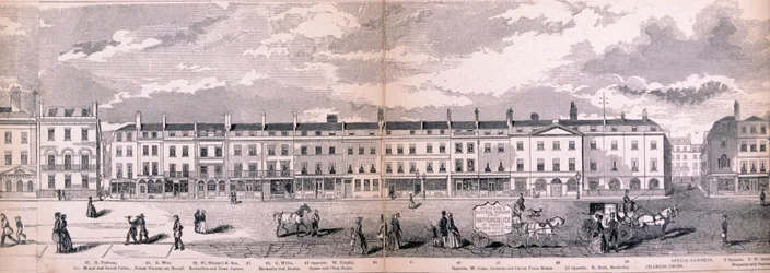 Panorama van Londen, 1849