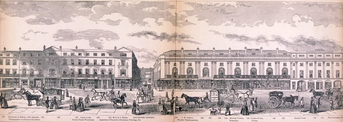 Panorama van Londen, 1849
