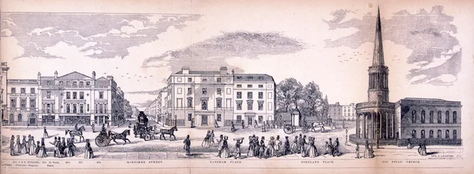 Panorama van Londen, 1849