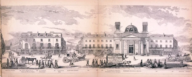 Panorama van Londen, 1849