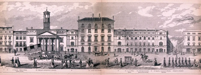 Panorama van Londen, 1849