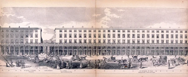 Panorama van Londen, 1849