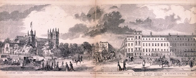 Panorama van Londen, 1849