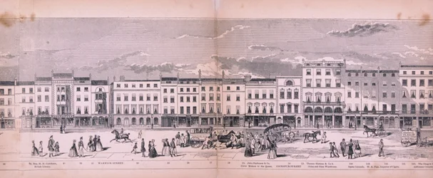 Panorama van Londen, 1849