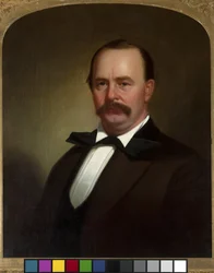Portret van kolonel James Hervey Birch, Jr., ca. 1878