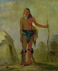 Aih-no-wa, Het Vuur, een Fox medicijnman, 1835
