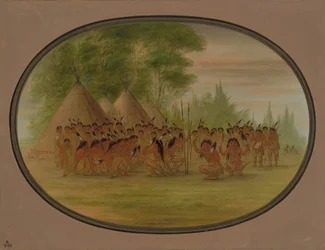 Adelaarsdans - Choctaw, 1861-1869