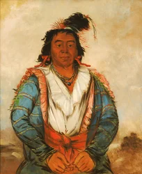Hose-put-o-káw-gee, een Dappere, 1834