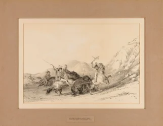 Indianen vallen grizzlyberen aan - nr. 19