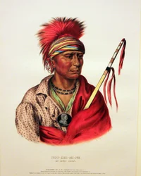 Ioway opperhoofd Not-Chi-Mi-Ne