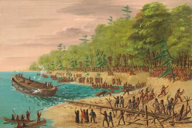 Te Water Laten van de Griffin. Juli 1679, 1847-1848