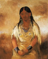 Mún-ne-o-ye, een vrouw