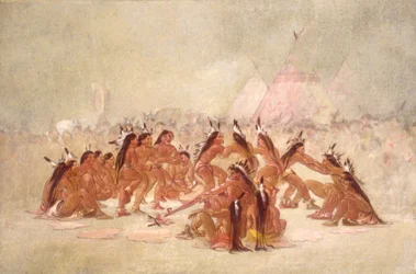 Pijpdans, Assiniboine, 1835-1837