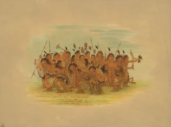Scalpdans - Sioux, 1861
