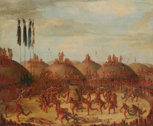 De laatste race, Mandan O-kee-pa ceremonie