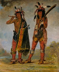 Twee jonge mannen, 1835 of 1836