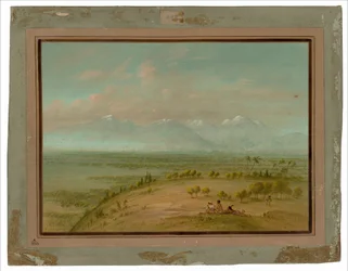 Uitzicht op de Pampa del Sacramento