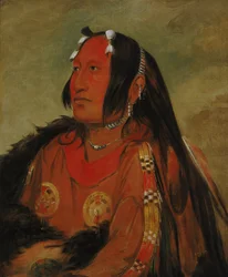 Wi-jún-jon, Duiveneierkop (Het Licht), een onderscheiden jonge krijger